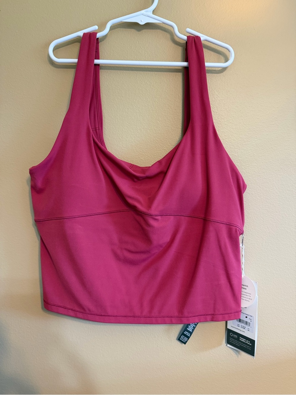 Vuori All the Form Support Tank Pinot